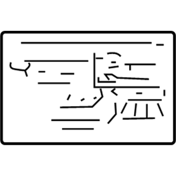 Chrysler MD359240 Info Label