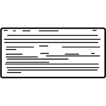 Chrysler MB891604 Air Bag Label