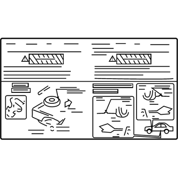 Chrysler MR369739 Caution Label