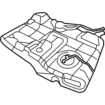 Chrysler 68079329AD Fuel Tank