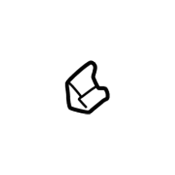 Chrysler 5027188AB Tow Hook Bracket