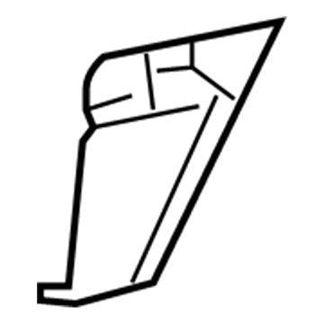 Dodge 68008467AA Wheelhouse Panel