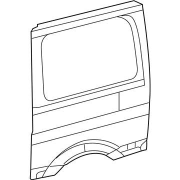 Dodge 68009172AA Rear Panel