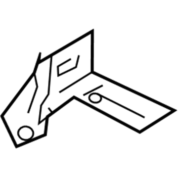 Mopar 4857696AE Bumper Bracket, Rear Passenger Side Mopar 4857696AE Bumper Bracket, Rear Passenger Side