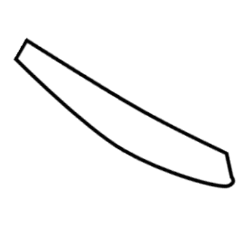 Chrysler 4857780AA Side Molding