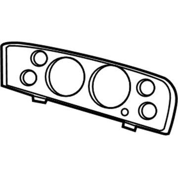 Dodge Ram 3500 Instrument Cluster - 4829851AC