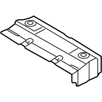 Dodge 5291783AD Muffler Shield