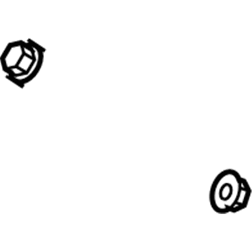 Dodge 6502696 Upper Control Arm Nut