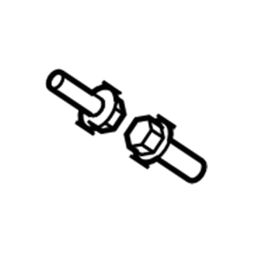 Dodge 6507654AA Upper Control Arm Bolt