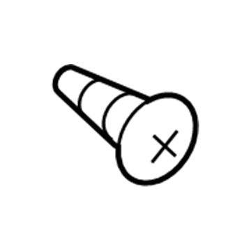 Chrysler 6101946 Door Trim Panel Screw