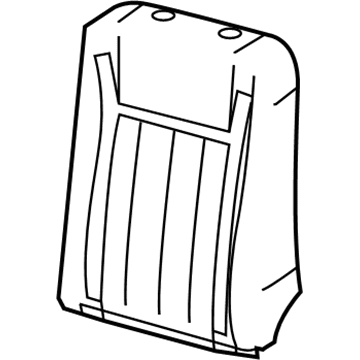 Dodge ZV801D5AB Seat Back Panel