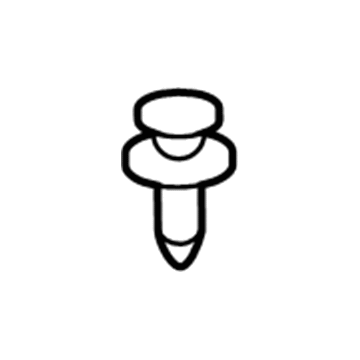 Chrysler 6509049AA Cowl Grille Retainer