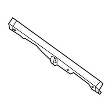 Mopar 68081973AC Lower Crossmember, Rear