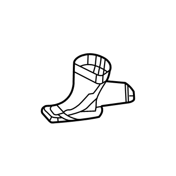 Dodge 55038062AC Front Duct