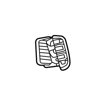 Dodge 7FB24DX9AA Air Outlet Vent