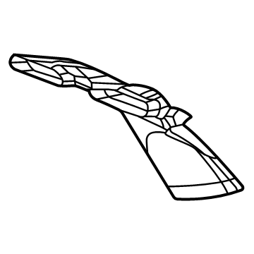 Dodge 55038158AD Rear Duct