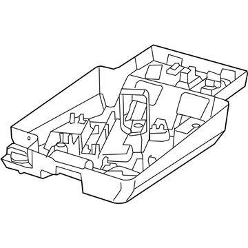 Mopar 68134978AB Cover - Tool Kit 68134978AB Mopar Cover - Tool Kit Illustration 1 of 1