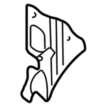 Mopar 5027971AB Insulator, Driver Side