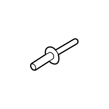 Jeep 68267434AA Bracket Rivet