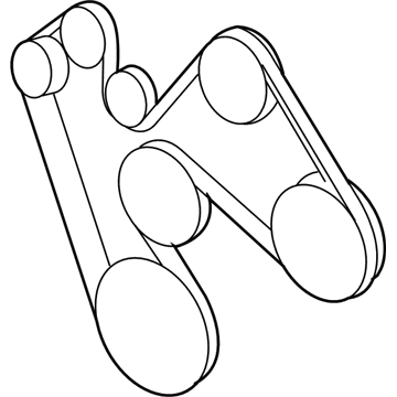 Jeep Drive Belt - 53013905AC