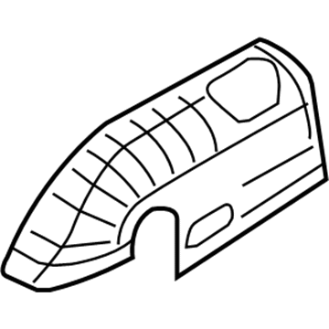 Chrysler 4724594AE Wheelhouse