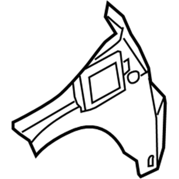 Chrysler 5067390AB Inner Quarter Panel