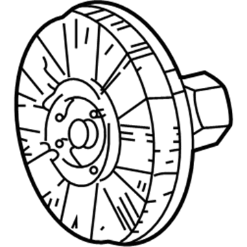 2003 Dodge Ram 2500 Fan Clutch - 52029300AE