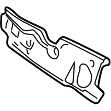 Chrysler 4580767AE Silencer - Cowl Plenum Panel Upper