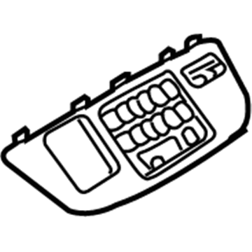 Mopar 5122928AA Bezel, Center