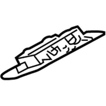 Dodge 5122927AA Center Cover