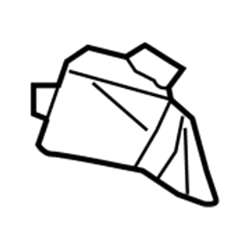 Jeep 55113270AA Fender Front Bracket