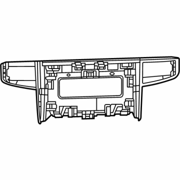 Jeep 6VS181X8AC Mount Panel