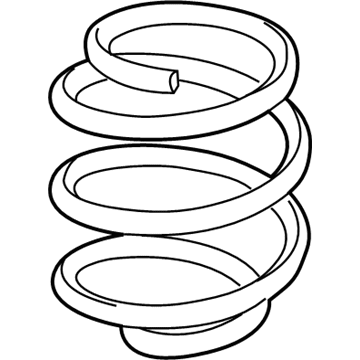 Mopar 68249108AA Coil Spring, Rear