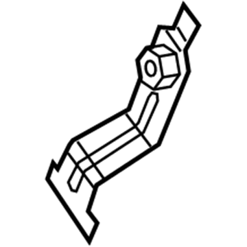 Mopar 6508786AA Upper Control Arm Nut, Rear