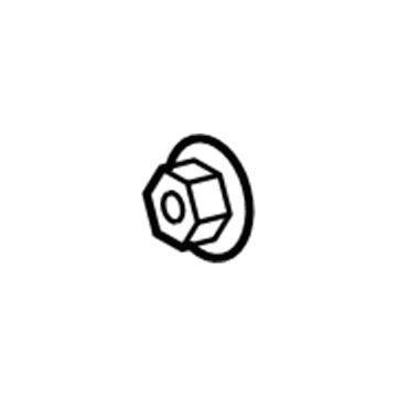 Jeep 6104719AA Lower Control Arm Nut