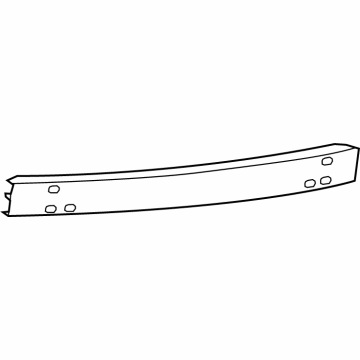 Dodge 68207359AB Impact Bar