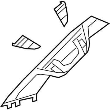 Mopar 6BN46TX7AI Panel - A Pillar