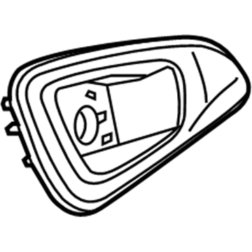 Chrysler 1YZ86DX9AB Handle Bezel