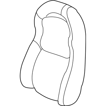 Dodge XD051X9AA Seat Back Cover