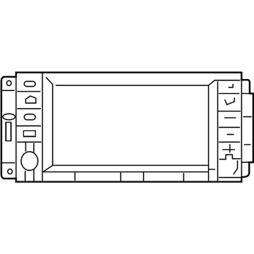 Chrysler 68282482AC Display Unit