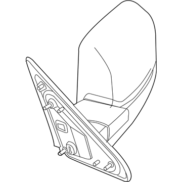 Ram 68462821AA Mirror