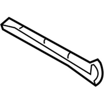 Dodge MR432901 Bumper Cover Retainer Plate