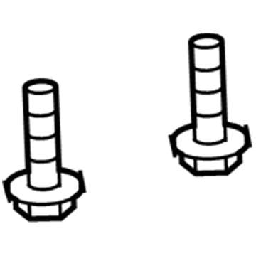 Dodge 6105063AA Mount Bracket Screw