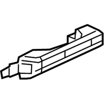 Jeep Wrangler Door Handle - 6ZA12SBMAC