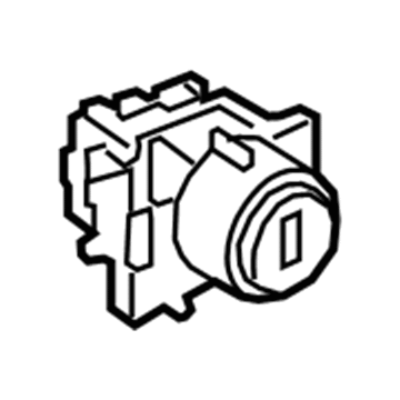 Jeep 68384449AB Lock Cylinder