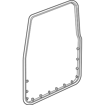Jeep Wrangler Door Seal - 5017463AH
