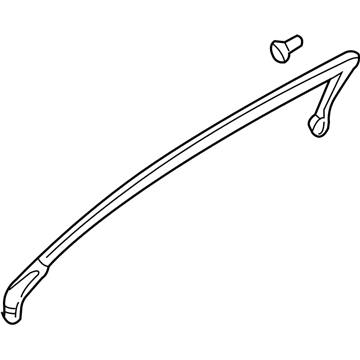 Dodge MR341827 Upper Weatherstrip