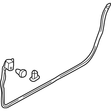 Dodge MR271701 Lower Weatherstrip