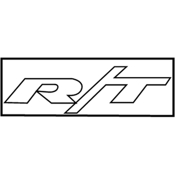 Dodge MR971837 Nameplate