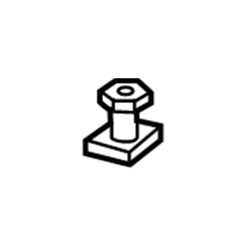 Mopar 55364470AB Hood Bumper, Front Mopar 55364470AB Hood Bumper, Front